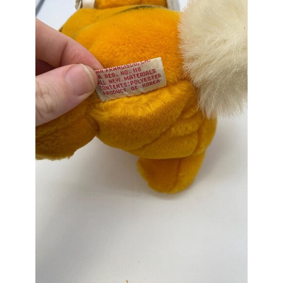 Rare 1981 Easter Bunny Garfield Plush: Vintage Cartoon Cat Collectible by Dakin - Picture 10 of 10
